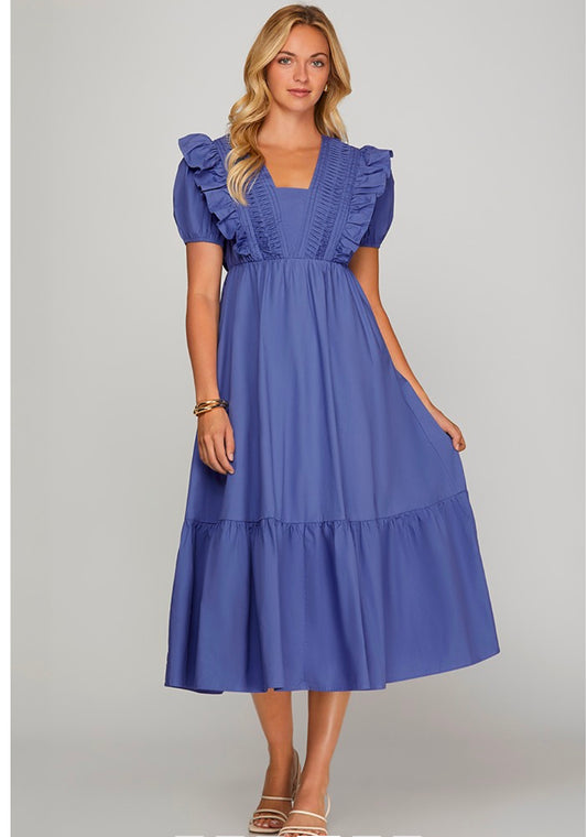 Nikki Ruffle Dress (PRE-ORDER) Ships early January