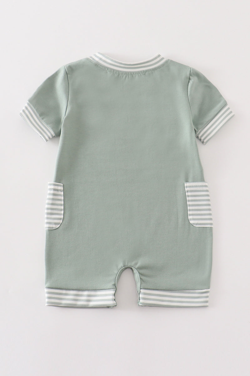 Green Duck Romper