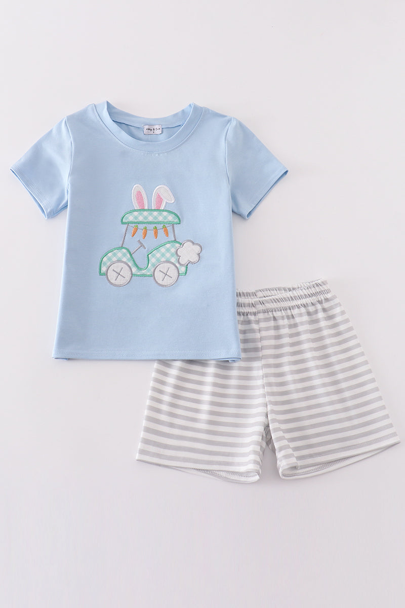 Golfing Bunny Shorts Set