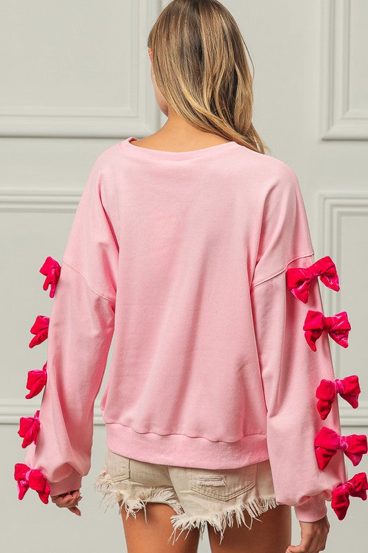 Bow in Love Sweatshirt